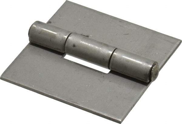 Value Collection - 2" Long x 2" Wide x 0.075" Thick, 316 Stainless Steel Commercial Hinge - 0.187" Pin Diam - Industrial Tool & Supply