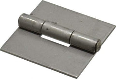 Value Collection - 2" Long x 2" Wide x 0.075" Thick, 316 Stainless Steel Commercial Hinge - 0.187" Pin Diam - Industrial Tool & Supply