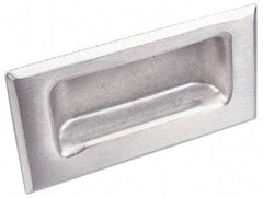 Made in USA - Stainless Steel Door Pull - Polished Finish - Industrial Tool & Supply