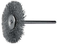 PFERD - 1-1/2" Diam Tube Brush - 1/4" Brush Length - Industrial Tool & Supply