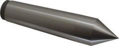 Value Collection - 1.76" Head Diam, Steel Standard Point Solid Dead Center - 5MT Morse Taper, 1.76" Point Diam, 7-7/8" OAL - Industrial Tool & Supply