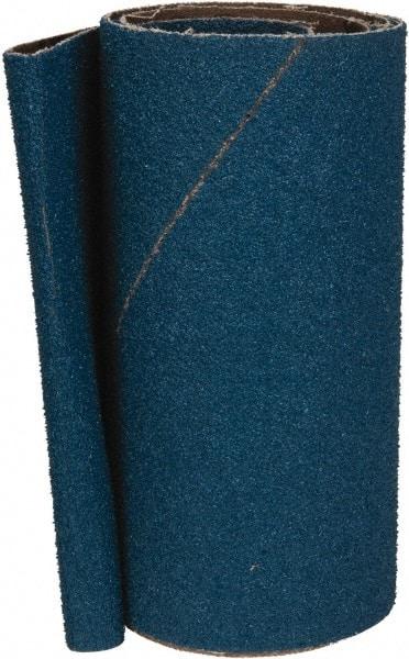 Made in USA - 6" Wide x 48" OAL, 40 Grit, Zirconia Alumina Abrasive Belt - Zirconia Alumina, Coarse, Coated, X Weighted Cloth Backing - Industrial Tool & Supply