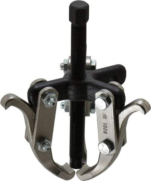 OTC - 7" Spread, 5 Ton Capacity, Reversible Puller - For Bearings, Gears & Pulleys - Industrial Tool & Supply