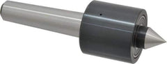 Riten - MT3 Taper Shank, 2" Head Diam 1,830 Lb Capacity Live Center - 2,500 Max RPM, 1-15/16" Head Length, 13/16" Point Diam, 1" Point Len, 500 Lb Max Workpc, Standard Point - Industrial Tool & Supply