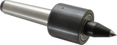 Riten - MT4 Taper Shank, 2-3/8" Head Diam 2,200 Lb Capacity Live Center - 2,500 Max RPM, 2-1/4" Head Length, 1/2" Point Diam, 2" Point Len, 900 Lb Max Workpc, Tracer Point - Industrial Tool & Supply