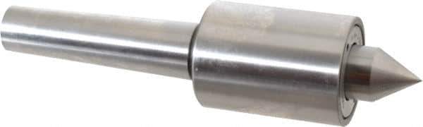 Riten - MT3 Taper Shank, 1-3/4" Head Diam 4,600 Lb Capacity Live Center - 5,000 Max RPM, 2-3/8" Head Length, 7/8" Point Diam, 1-1/8" Point Len, 920 Lb Max Workpc, Standard Point - Industrial Tool & Supply