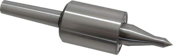 Riten - MT2 Taper Shank, 1-3/4" Head Diam 4,600 Lb Capacity Live Center - 5,000 Max RPM, 2-3/8" Head Length, 3/8" Point Diam, 2" Point Len, 310 Lb Max Workpc, 3/8" Tip Diam, Long Point - Industrial Tool & Supply