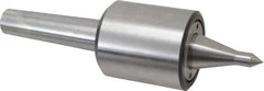 Riten - MT4 Taper Shank, 2-7/8" Head Diam 1,100 Lb Capacity Live Center - 5,500 Max RPM, 3-5/16" Head Length, 1/2" Point Diam, 2-1/2" Point Len, 1,100 Lb Max Workpc, 15/16" Tip Diam, Long Point - Industrial Tool & Supply