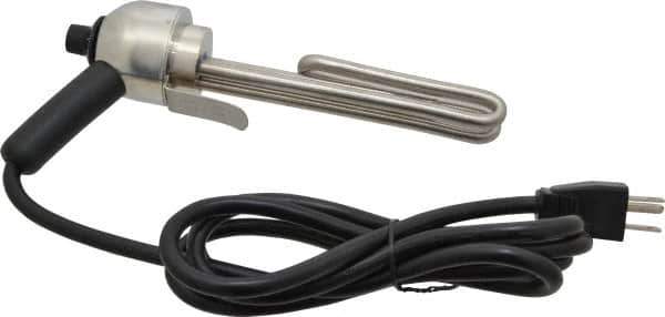 Made in USA - 1,100 Watt, Immersion Heater - Industrial Tool & Supply