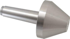 Riten - MT5 Taper Shank, 5" Head Diam 8,000 Lb Capacity Live Center - 3-13/16" Head Length, 2" Point Diam, 3-13/16" Point Len, 4,800 Lb Max Workpc, Bull Nose Point - Industrial Tool & Supply