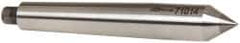 Riten - 0.475" Head Diam, Carbide-Tipped Steel Standard Point Half Dead Center - 1MT Morse Taper, 0.475" Point Diam, 3-5/16" OAL - Industrial Tool & Supply
