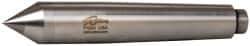 Riten - 0.7" Head Diam, Carbide-Tipped Steel Standard Point Half Dead Center - 2MT Morse Taper, 0.7" Point Diam, 4-3/16" OAL - Industrial Tool & Supply