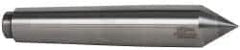 Riten - 0.938" Head Diam, Carbide-Tipped Steel Standard Point Half Dead Center - 3MT Morse Taper, 0.938" Point Diam, 5-1/4" OAL - Industrial Tool & Supply