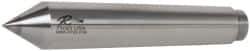 Riten - 1.231" Head Diam, Carbide-Tipped Steel Standard Point Solid Dead Center - 4MT Morse Taper, 1.231" Point Diam, 6-3/4" OAL - Industrial Tool & Supply