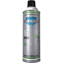 Sprayon - 20 oz Aerosol All-Purpose Cleaner - Aerosol, Unscented - Industrial Tool & Supply