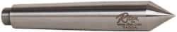 Riten - 0.7" Head Diam, Hardened Tool Steel Standard Point Solid Dead Center - 2MT Morse Taper, 0.7" Point Diam, 4-3/16" OAL - Industrial Tool & Supply