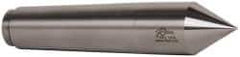 Riten - 1.748" Head Diam, Hardened Tool Steel Standard Point Solid Dead Center - 5MT Morse Taper, 1.748" Point Diam, 8-1/2" OAL - Industrial Tool & Supply