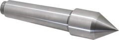 Riten - 1-1/4" Head Diam, Carbide-Tipped Steel Standard Point Solid Dead Center - 3MT Morse Taper, 1-1/4" Point Diam - Industrial Tool & Supply