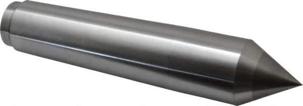 Riten - 1-3/4" Head Diam, Carbide-Tipped Steel Standard Point Solid Dead Center - 5MT Morse Taper, 1-3/4" Point Diam - Industrial Tool & Supply