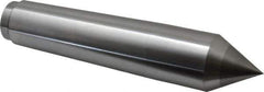 Riten - 1-3/4" Head Diam, Carbide-Tipped Steel Standard Point Solid Dead Center - 5MT Morse Taper, 1-3/4" Point Diam - Industrial Tool & Supply
