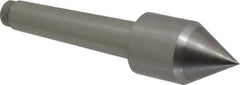 Riten - 1-1/4" Head Diam, Carbide-Tipped Steel Standard Point Solid Dead Center - B&S 7 Brown & Sharpe Taper, 1-1/4" Point Diam - Industrial Tool & Supply