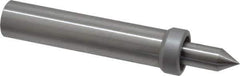 Concentric - Straight Shank, Live Center - 3,000 Max RPM, 0.378" Point Diam, 0.88" Point Len, 274 Lb Max Workpiece, Standard Point - Industrial Tool & Supply