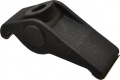 Value Collection - 1/2" Stud, 2-1/16" Max Clamping Height, Steel, Adjustable & Self-Positioning Strap Clamp - 1-5/8" Wide, 1-7/16" High, 1-7/16" Heel to Stud Center - Industrial Tool & Supply