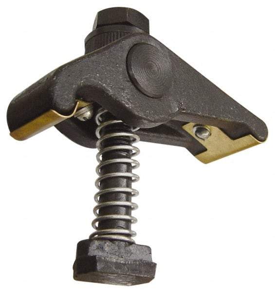 Value Collection - 5/8" Stud, 3" Max Clamping Height, Steel Strap Clamp Assembly - Swing Clamp, Swivel Strap Heel, 1-7/8" Strap Thickness, 1-7/8" Strap Width - Industrial Tool & Supply