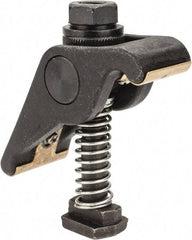 Value Collection - 1/2" Stud, 1/2-13 Tap Size, 2-1/16" Max Clamping Height, Steel Strap Clamp Assembly - Swing Clamp, Swivel Strap Heel, 1-7/16" Strap Thickness, 1-5/8" Strap Width - Industrial Tool & Supply