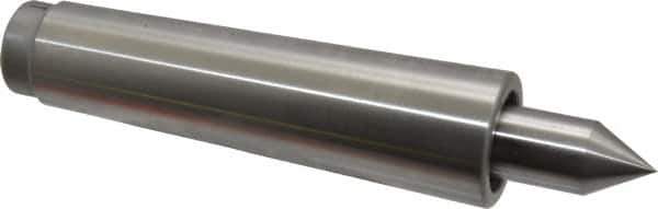 Concentric - MT4 Taper Shank, 2,500 Lb Capacity Live Center - 2,000 Max RPM, 0.686" Point Diam, 1.38" Point Len, 960 Lb Max Workpc, Standard Point - Industrial Tool & Supply