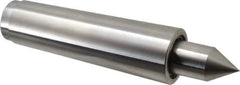 Concentric - MT5 Taper Shank, 3,750 Lb Capacity Live Center - 1,500 Max RPM, 1.075" Point Diam, 2" Point Len, 1,450 Lb Max Workpc, Standard Point - Industrial Tool & Supply