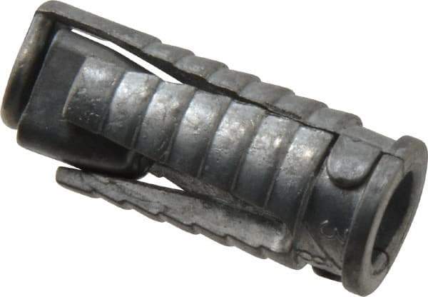 Made in USA - 11/16" Diam, 11/16" Drill, 1-3/4" OAL, Four Way Expansion Concrete Anchor - Grade 5 Alloy Steel, Zinc-Plated Finish, Hex Nut Head, Hex Drive - Industrial Tool & Supply