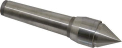 Value Collection - MT3 Taper Shank, 1.27" Head Diam Live Center - 1.08" Point Len, 661 Lb Max Workpc, 5.71" OAL, Standard Point - Industrial Tool & Supply