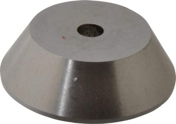 Concentric - 1.24 to 1.82" Point Diam, Hardened Tool Steel Lathe Bell Head Point - Compatible with Live Centers - Industrial Tool & Supply