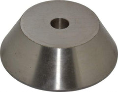 Concentric - 2.17 to 3-1/4" Point Diam, Hardened Tool Steel Lathe Bell Head Point - Compatible with Live Centers - Industrial Tool & Supply