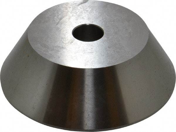 Concentric - 3.21 to 4.8" Point Diam, Hardened Tool Steel Lathe Bell Head Point - Compatible with Live Centers - Industrial Tool & Supply