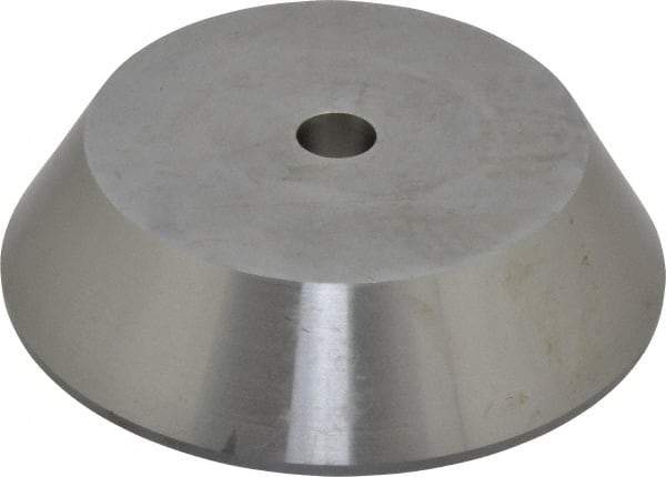 Concentric - 3.14 to 4.22" Point Diam, Hardened Tool Steel Lathe Bell Head Point - Compatible with Live Centers - Industrial Tool & Supply