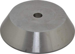 Concentric - 3.14 to 4.22" Point Diam, Hardened Tool Steel Lathe Bell Head Point - Compatible with Live Centers - Industrial Tool & Supply