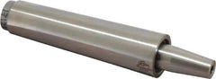 Concentric - 3MT Taper, Hardened Tool Steel Lathe Shank - Compatible with Live Centers - Industrial Tool & Supply