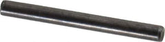 Holo-Krome - 3mm Diam x 30mm Pin Length Grade 8 Alloy Steel Standard Dowel Pin - Black Luster Finish, C 60 (Surface) & C 50-58 Hardness, 1 Beveled & 1 Rounded End - Industrial Tool & Supply