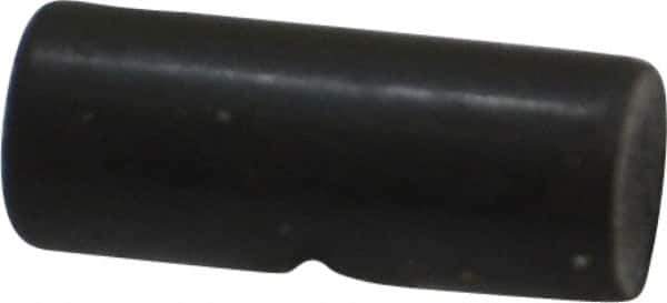 Holo-Krome - 4mm Diam x 10mm Pin Length Grade 8 Alloy Steel Standard Dowel Pin - Black Luster Finish, C 60 (Surface) & C 50-58 Hardness, 1 Beveled & 1 Rounded End - Industrial Tool & Supply