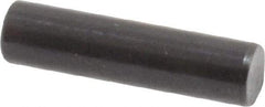 Holo-Krome - 4mm Diam x 16mm Pin Length Grade 8 Alloy Steel Standard Dowel Pin - Black Luster Finish, C 60 (Surface) & C 50-58 Hardness, 1 Beveled & 1 Rounded End - Industrial Tool & Supply