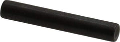Holo-Krome - 4mm Diam x 25mm Pin Length Grade 8 Alloy Steel Standard Dowel Pin - Black Luster Finish, C 60 (Surface) & C 50-58 Hardness, 1 Beveled & 1 Rounded End - Industrial Tool & Supply
