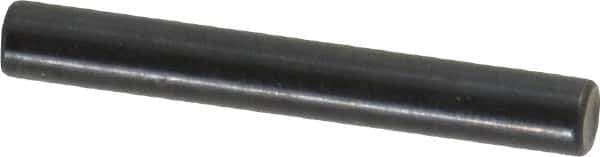 Holo-Krome - 4mm Diam x 30mm Pin Length Grade 8 Alloy Steel Standard Dowel Pin - Black Luster Finish, C 60 (Surface) & C 50-58 Hardness, 1 Beveled & 1 Rounded End - Industrial Tool & Supply