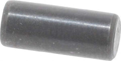 Holo-Krome - 5mm Diam x 12mm Pin Length Grade 8 Alloy Steel Standard Dowel Pin - Black Luster Finish, C 60 (Surface) & C 50-58 Hardness, 1 Beveled & 1 Rounded End - Industrial Tool & Supply