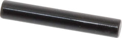 Holo-Krome - 8mm Diam x 50mm Pin Length Grade 8 Alloy Steel Standard Dowel Pin - Black Luster Finish, C 60 (Surface) & C 50-58 Hardness, 1 Beveled & 1 Rounded End - Industrial Tool & Supply