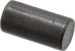 Holo-Krome - 10mm Diam x 20mm Pin Length Grade 8 Alloy Steel Standard Dowel Pin - Black Luster Finish, C 60 (Surface) & C 50-58 Hardness, 1 Beveled & 1 Rounded End - Industrial Tool & Supply