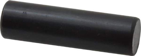 Holo-Krome - 10mm Diam x 35mm Pin Length Grade 8 Alloy Steel Standard Dowel Pin - Black Luster Finish, C 60 (Surface) & C 50-58 Hardness, 1 Beveled & 1 Rounded End - Industrial Tool & Supply