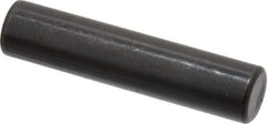Holo-Krome - 10mm Diam x 45mm Pin Length Grade 8 Alloy Steel Standard Dowel Pin - Black Luster Finish, C 60 (Surface) & C 50-58 Hardness, 1 Beveled & 1 Rounded End - Industrial Tool & Supply