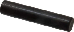 Holo-Krome - 10mm Diam x 50mm Pin Length Grade 8 Alloy Steel Standard Dowel Pin - Black Luster Finish, C 60 (Surface) & C 50-58 Hardness, 1 Beveled & 1 Rounded End - Industrial Tool & Supply